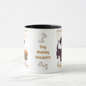 Darling Dackel Hund Funny MAMA oder Vater Geburtst Tasse (Zentrum)