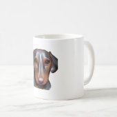 Darling Dackel Kaffeetasse (VorderseiteRechts)