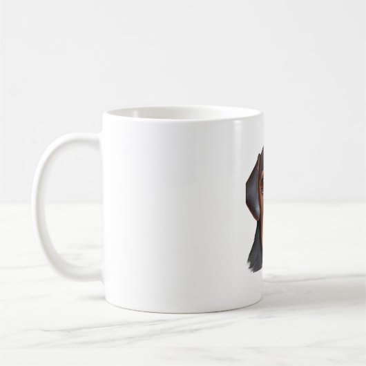 Darling Dackel Kaffeetasse (Links)