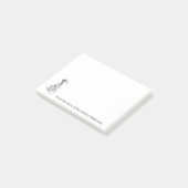 Darling Dalmatiner personalisieren Post-it-Notizen Post-it Klebezettel (angewinkelt)