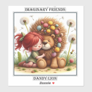 Darling Dandelion Aufkleber