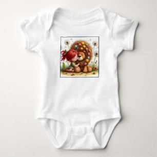 Darling Dandelion Baby Strampler