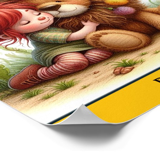 Darling Dandelion Poster (Ecke)