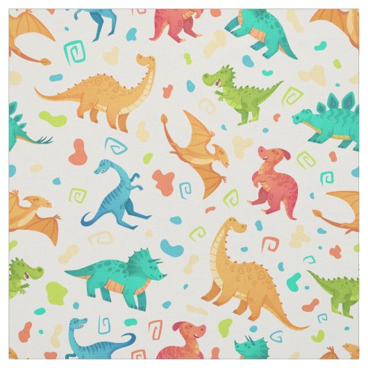 Darling Dinosaurs Fabric Stoff (Muster)