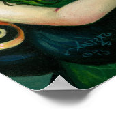 Darling Dragonling / ART DRINT Dragon Fairy Poster (Ecke)