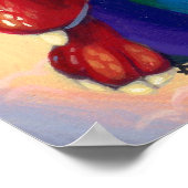 Darling Dragonling III ART DRINT Drachenfee niedli Poster (Ecke)