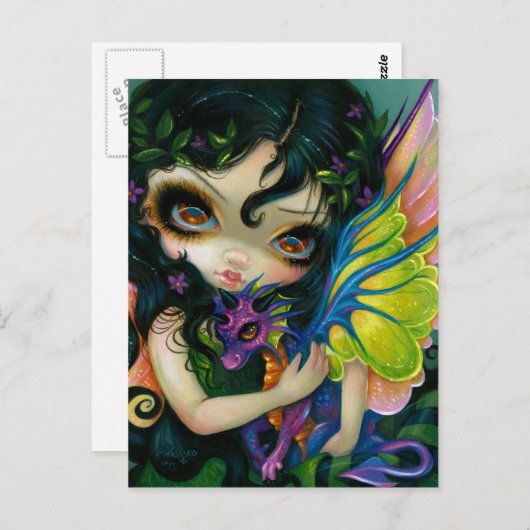 "Darling Dragonling V" Postkarte (Vorne/Hinten)