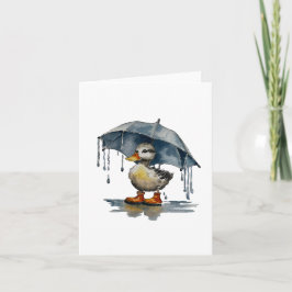 Darling Duckling Greetings Card Karte