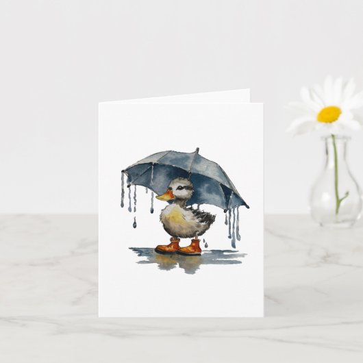 Darling Duckling Greetings Card Karte (Kleine Pflanze)