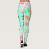 Darling Floral Leggings von Ariella & Lily Designs (Rückseite)