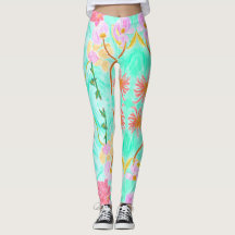 Darling Floral Leggings von Ariella & Lily Designs