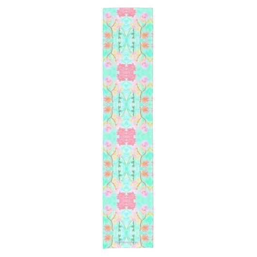 Darling Floral Table Runner, Ariella & Lily Design Kurzer Tischläufer (Vorderseite)