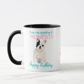 Darling French Bulldog Funny MAMA oder Vater Gebur Tasse (Links)
