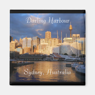 Darling Harbour, Sydney, Australien Magnet