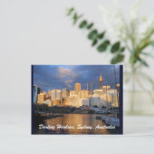 Darling Harbour, Sydney, Australien Postkarte (Stehend Vorderseite)