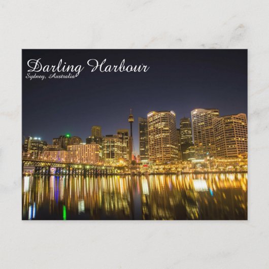 Darling Harbour, Sydney - Postkarte (Vorderseite)