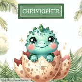 Darling Hatching bald Baby Dinosaur Baby Pillow Kissen