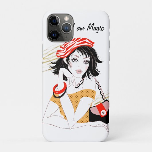 Darling I am Magic Attitude Quote Case-Mate iPhone Hülle (Rückseite)