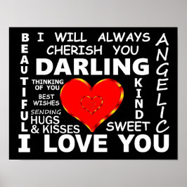 Darling I Liebe You Poster