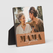 Darling Mama Foto Geschenk für Mama Fotoplatte (Vorderseite)