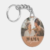 Darling Mama Foto Geschenk für Mama Schlüsselanhänger (Vorderseite links)