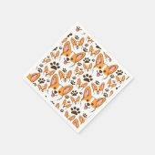 Darling Pembroke Welsh Corgi Pet Puppy Dog Serviette (Ecke)