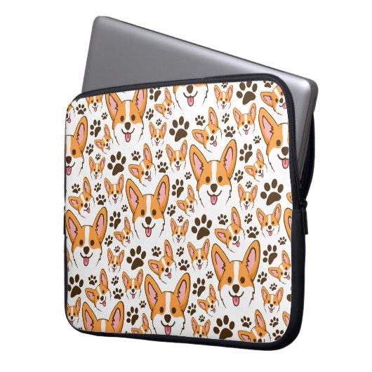 Darling Pembroke Welsh Corgi Pet Welpe Hund Laptopschutzhülle (Vorderseite Links)