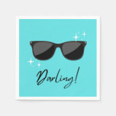 Darling Sunglasses Serviette (Vorderseite)