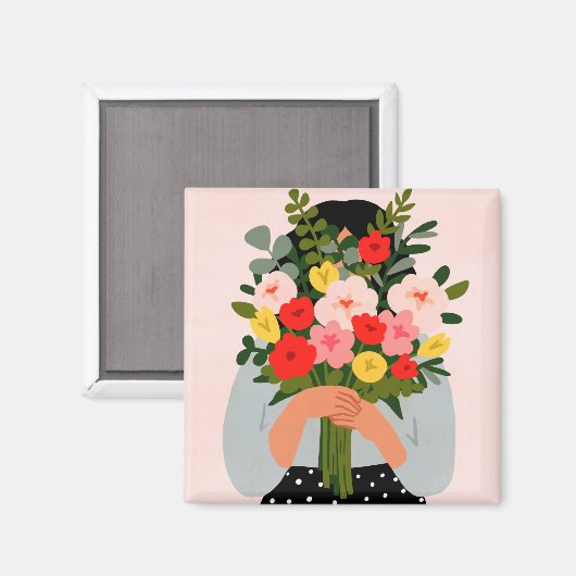 Darling Valentine II Magnet (Vorderseite/Rückseite)