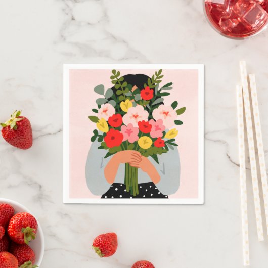 Darling Valentine II Serviette (Beispiel)