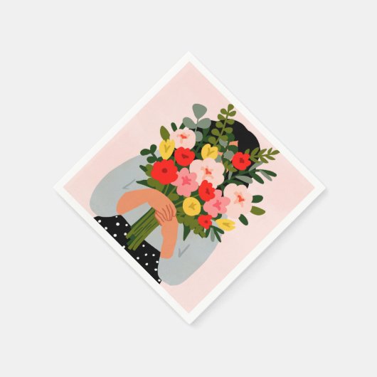 Darling Valentine II Serviette (Ecke)