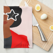 Darling Valentine III Geschirrtuch (Viertel Falte)