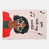 Darling Valentine III Geschirrtuch (Horizontal)