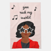 Darling Valentine III Geschirrtuch (Vertikal)