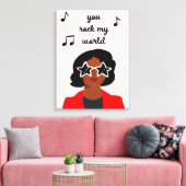 Darling Valentine III Leinwanddruck (Insitu (Wohnzimmer))