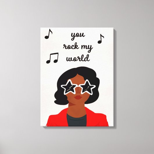 Darling Valentine III Leinwanddruck (Vorderseite)