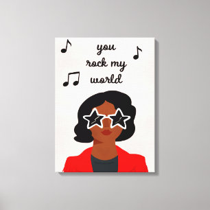 Darling Valentine III Leinwanddruck