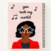 Darling Valentine III Notizblock (Rückseite)