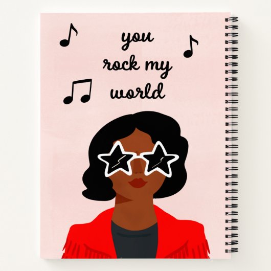 Darling Valentine III Notizblock (Rückseite)