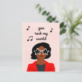 Darling Valentine III Postkarte (Stehend Vorderseite)