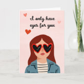 Darling Valentine IV Karte (Vorderseite)