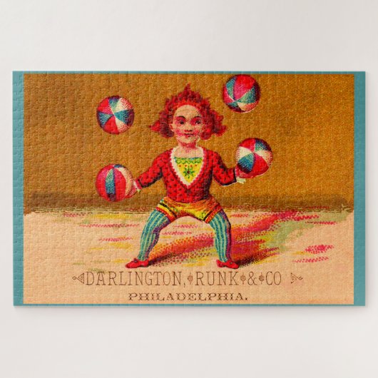 Darlington, Runk & Co., viktorianischer Kartenjong Puzzle (Horizontal)