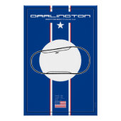 Darlington Speedway Poster (Vorderseite)