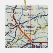Darlington und Florence SC Keramikornament (Vorderseite)