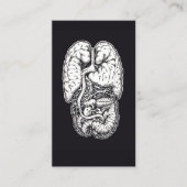 Darm Health Doctor Microbiota Experte Visitenkarte (Vorderseite)