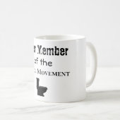 Darmbewegung Kaffeemaschine Tasse (VorderseiteRechts)