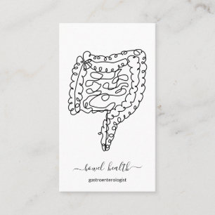Darmgastroenterologe Arzt Visitenkarte