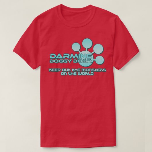 DARMINE DOGGY TÜR T-Shirt (Design vorne)