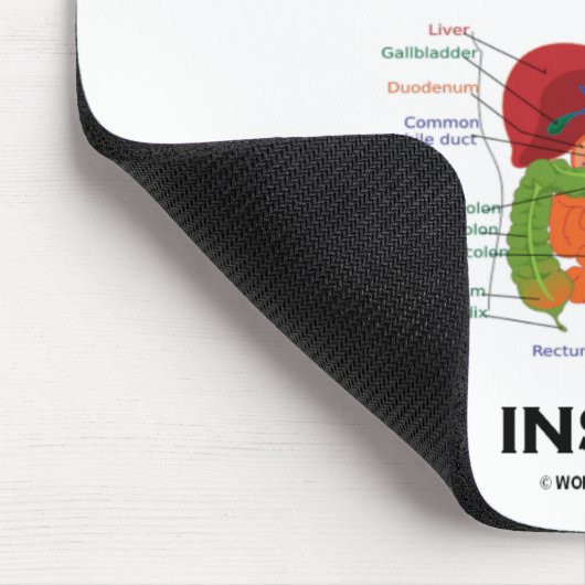 Darminfektion (Spaß des Verdauungssystems) Mousepad (Ecke)