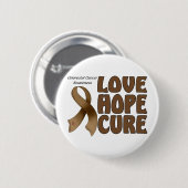 Darmkrebs Awareeness Button (Vorne & Hinten)